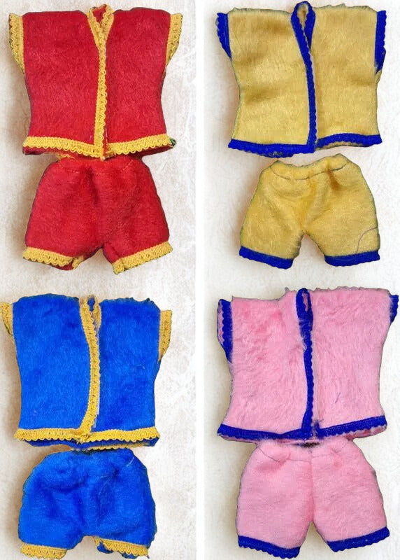 Premium Winter special combo 4pc woollen dress with cap + 1 night suit free(Random colors/designs)