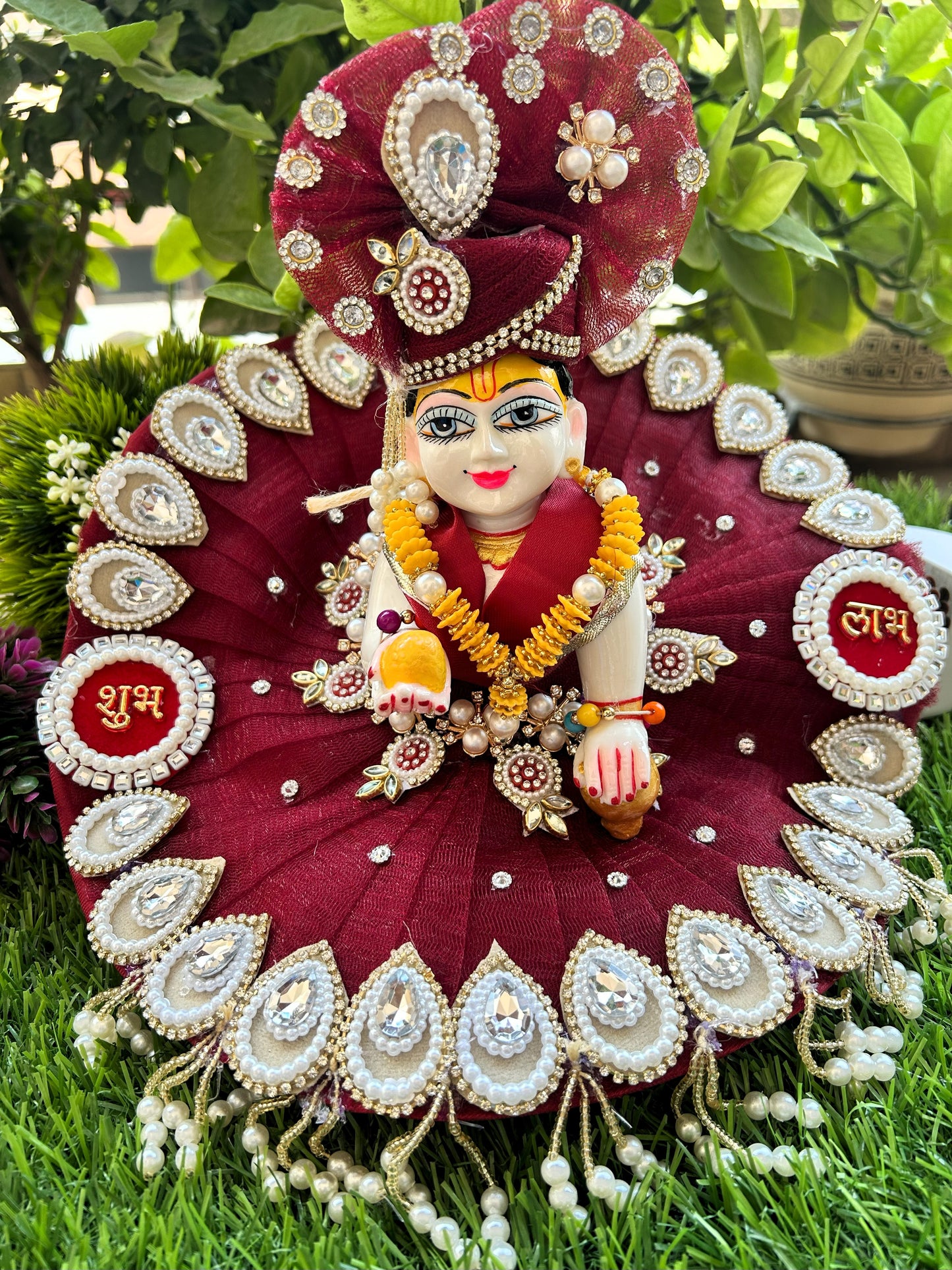 Shubh Labh Heavy Laddu Gopal Poshak Set