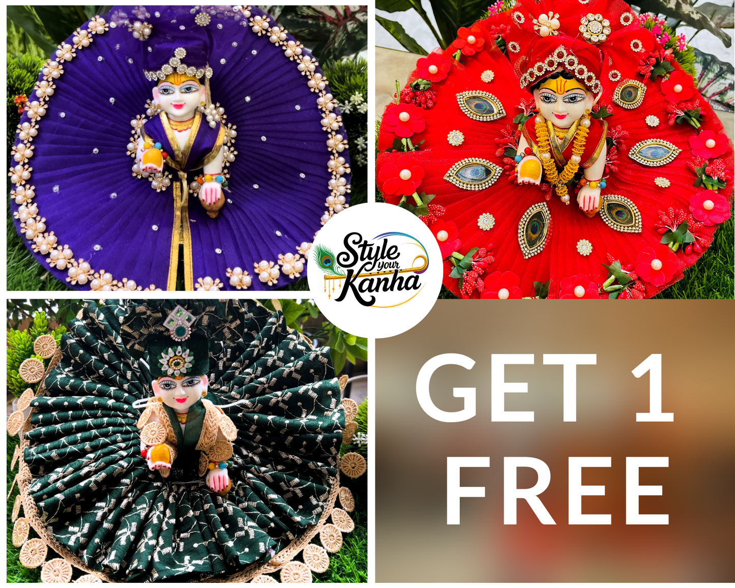 Heavy Poshak Festival Combo(1) – Buy 3 Get 1 Free Designer Poshak