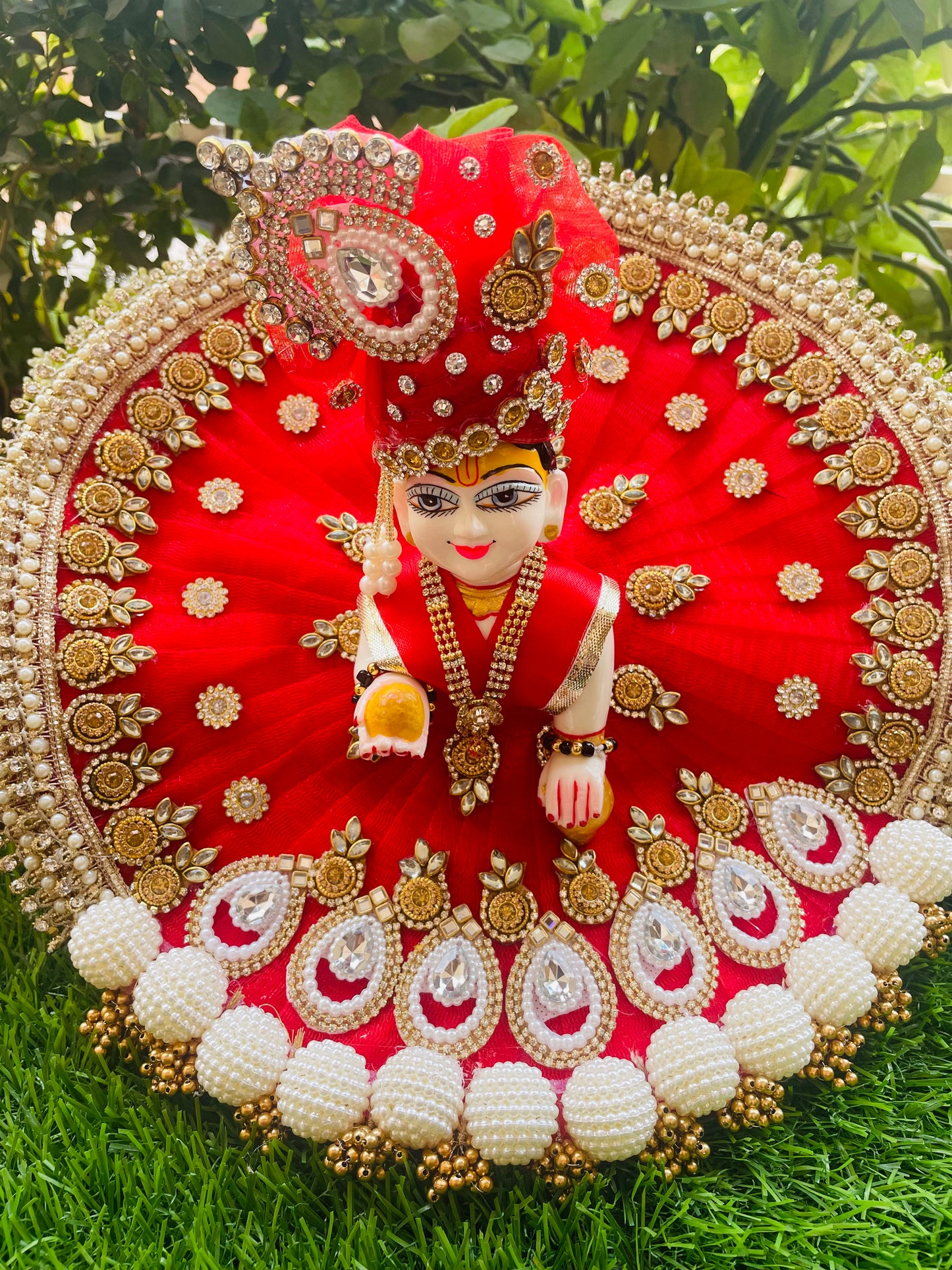 Shaadi Lehenga Shringar Laddu Gopal Poshak Set