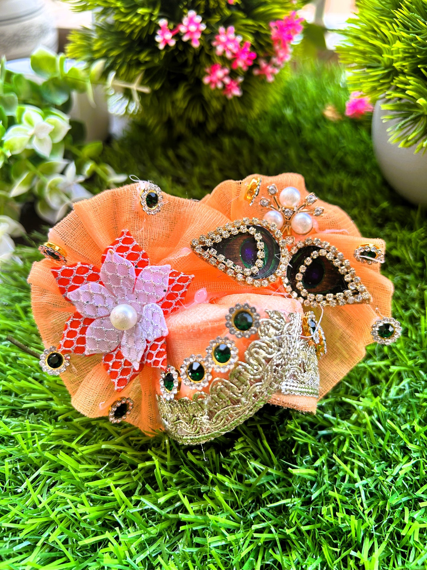 Morpankh Leela Laddu Gopal Poshak Set