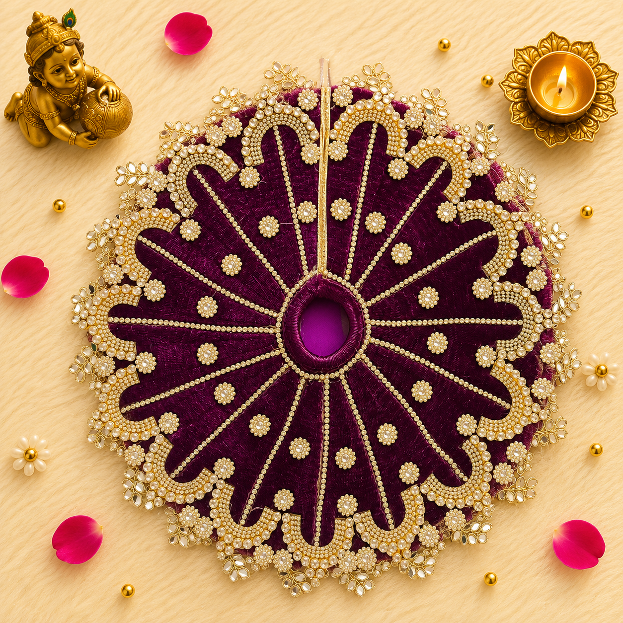 Royal Nikunj Laddu Gopal Poshak