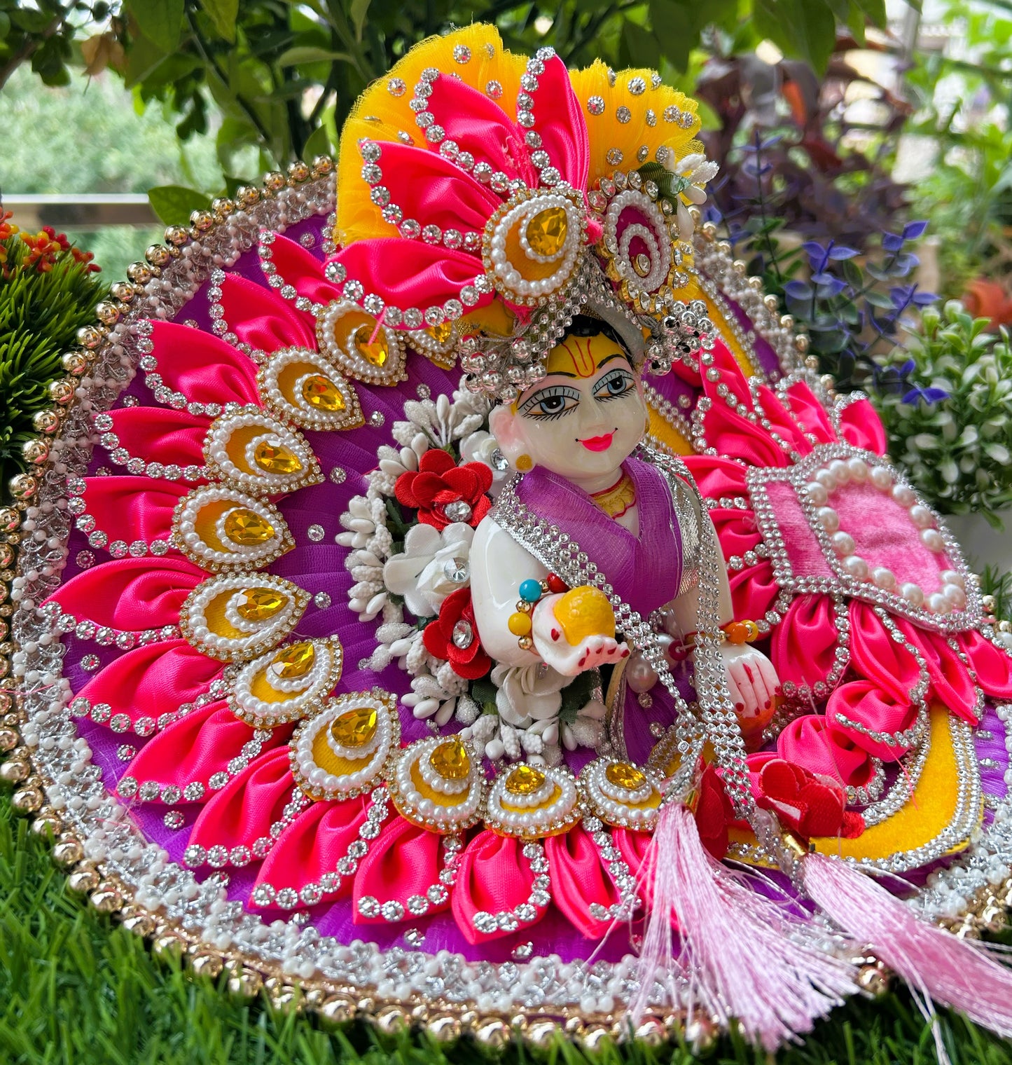 Royal Heavy Kanak Ratna Laddu Gopal Poshak Set