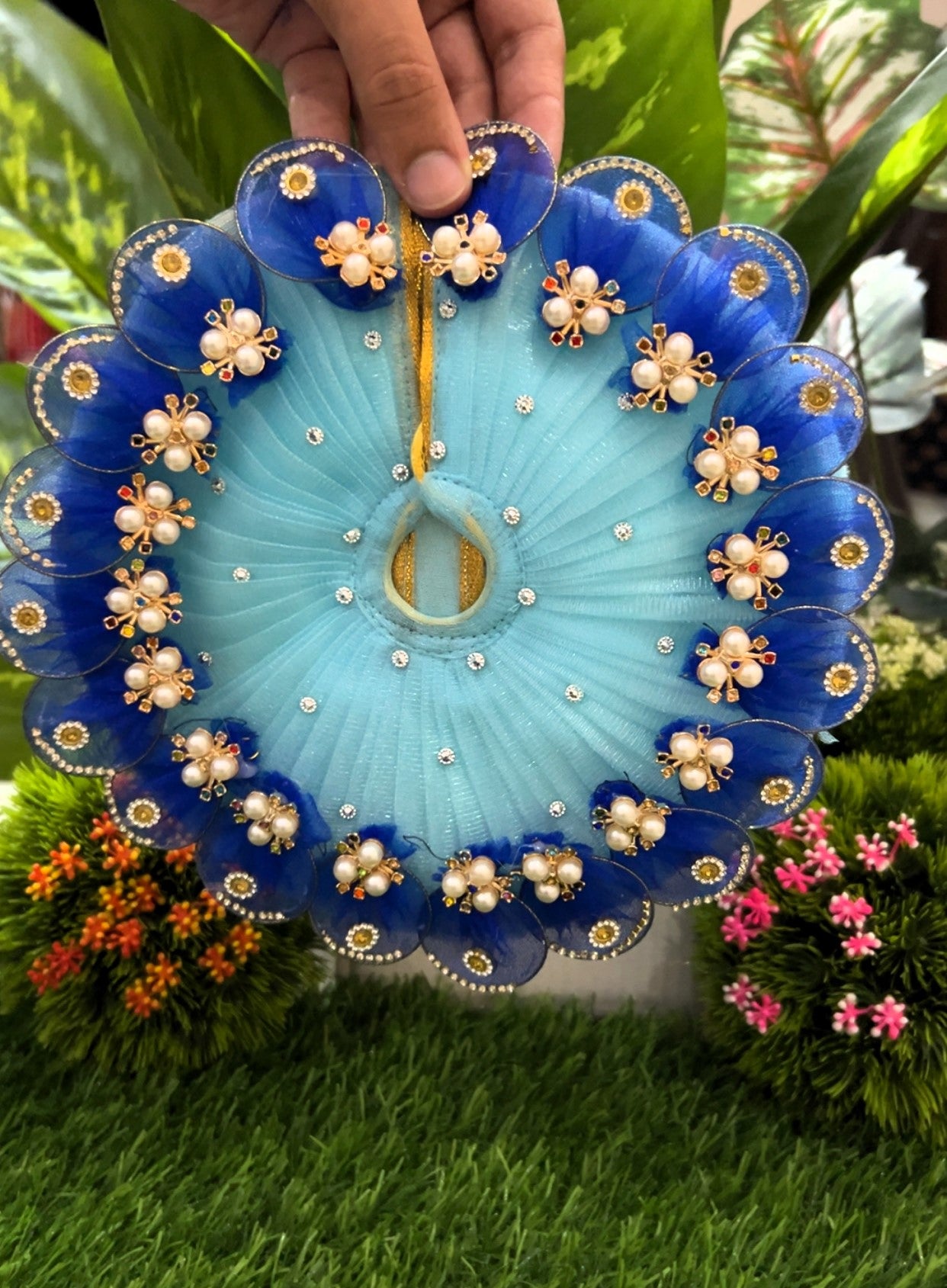Neelkanth Poshak Laddu Gopal Poshak Set