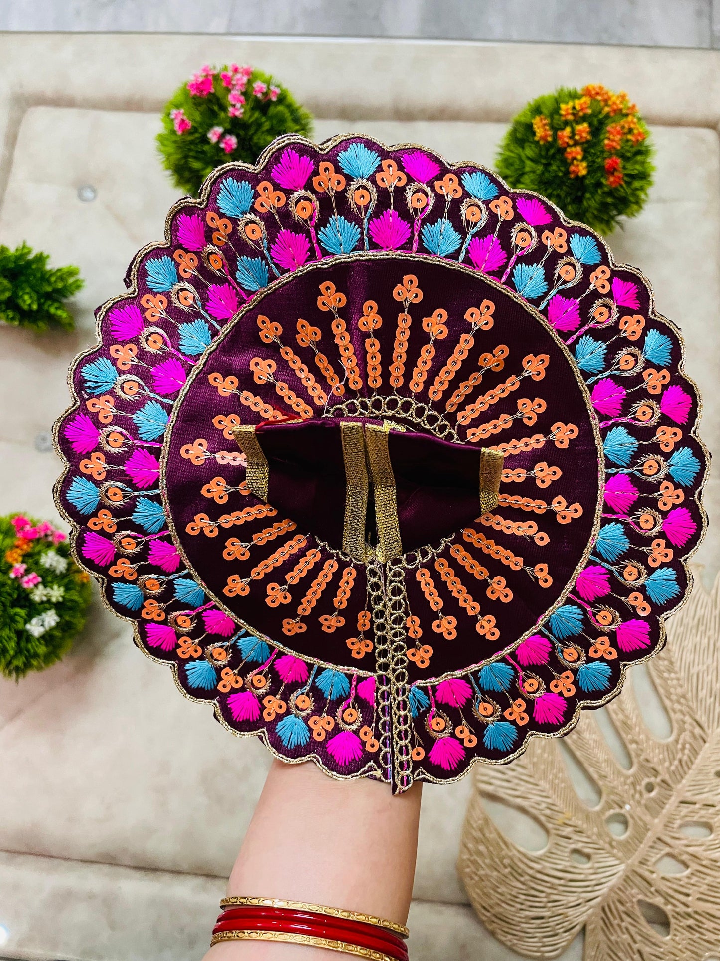 Pack of 9 - Embroidery Poshak Combo