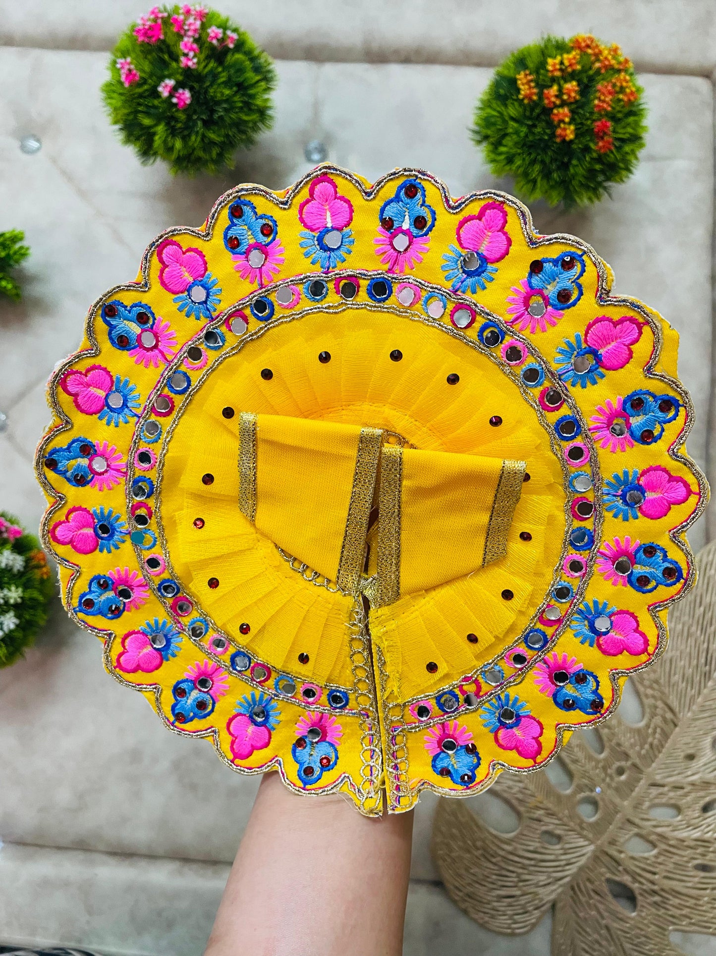 Pack of 9 - Embroidery Poshak Combo