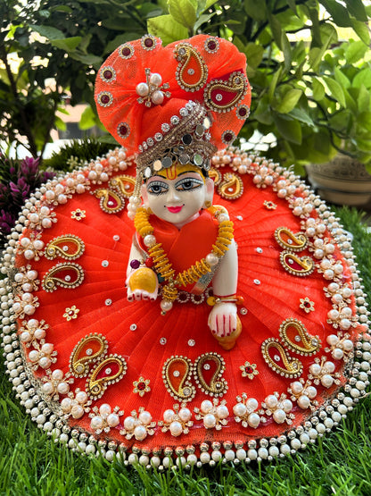 Kesari Utsav Divine Heavy Laddu Gopal Poshak Set