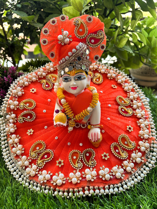 Kesari Utsav Divine Heavy Laddu Gopal Poshak Set
