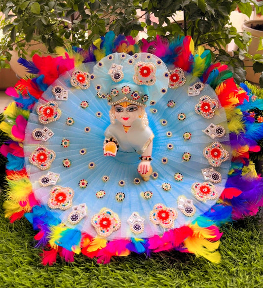 Vibrant Krishna Laddu Gopal Poshak