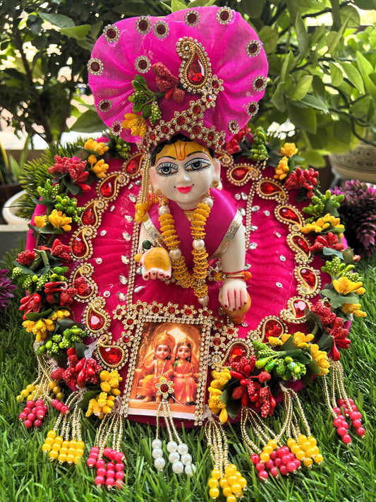 Siya Ram Jhula Heavy Laddu Gopal Poshak Set