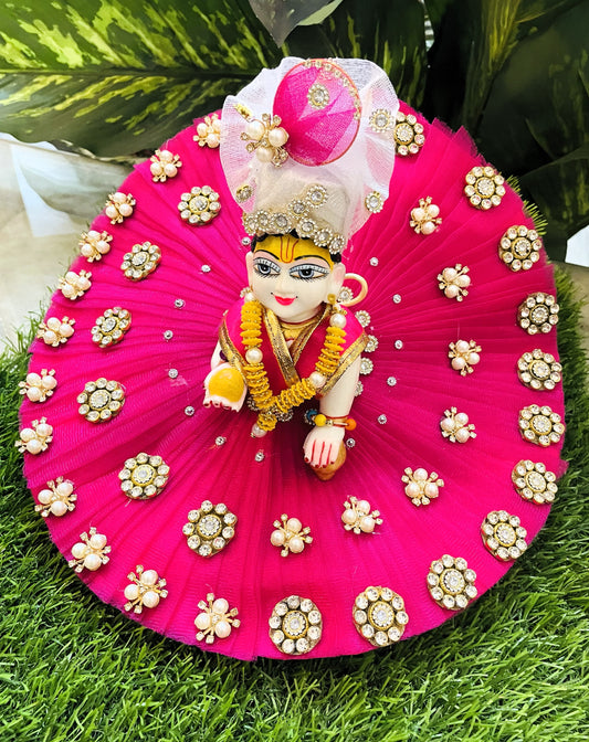 Rani Ratan Laddu Gopal Poshak Set
