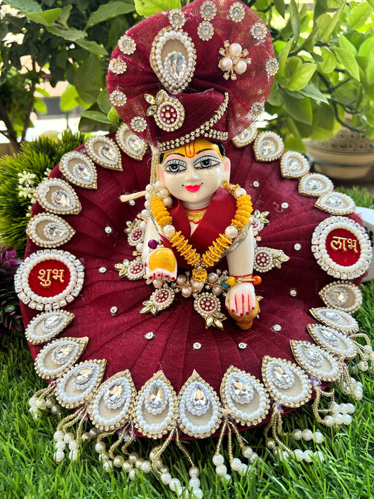 Shubh Labh Heavy Laddu Gopal Poshak Set