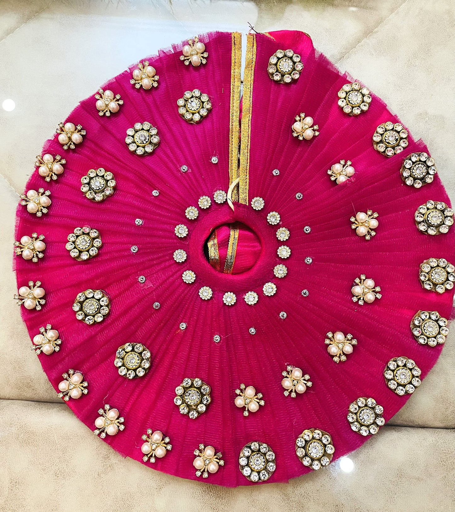 Rani Ratan Laddu Gopal Poshak Set