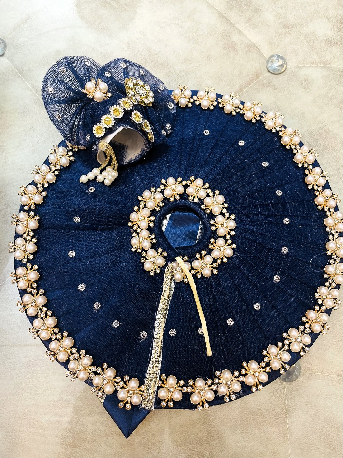 Neel Shyam Shringar Laddu Gopal Poshak Set