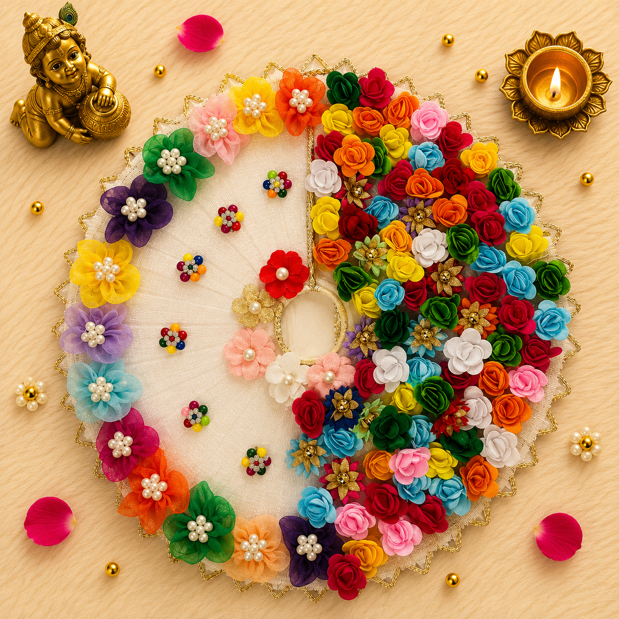 Braj Pushp Laddu Gopal Poshak