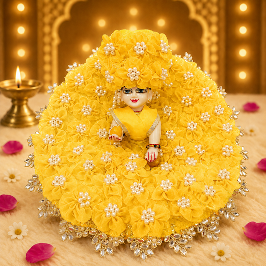 Swarn Pushp Laddu Gopal Poshak