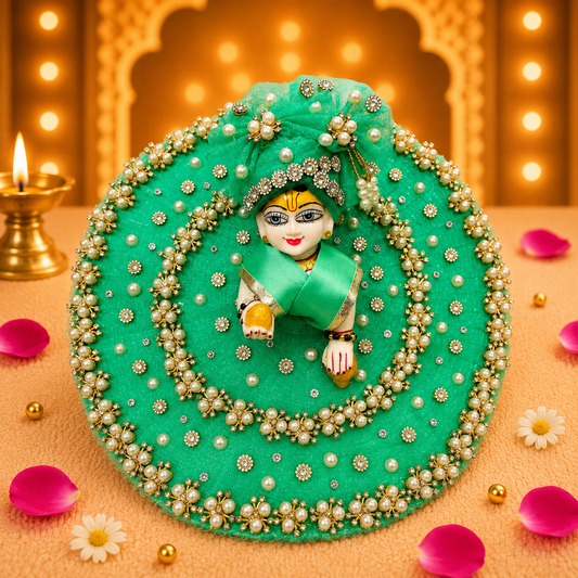 Vrinda Pearl Laddu Gopal Poshak