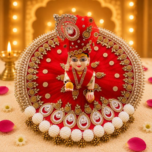 Raktavarna Laddu Gopal Poshak
