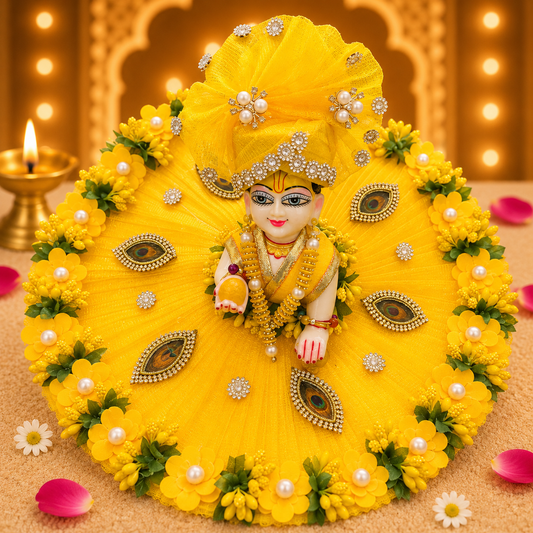 Kanak Mayur Laddu Gopal Poshak
