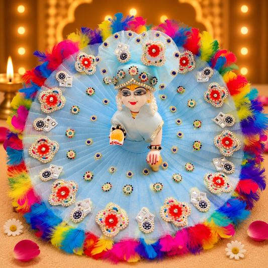 Vibrant Krishna Laddu Gopal Poshak