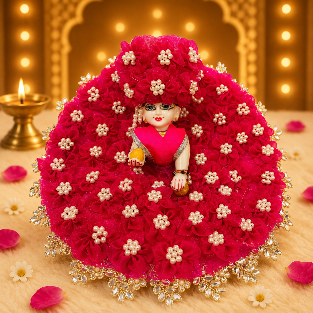 Divine Bloom Laddu Gopal Poshak