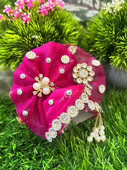 Sharad Purnima Moonlight Rose Poshak Laddu Gopal Poshak Set