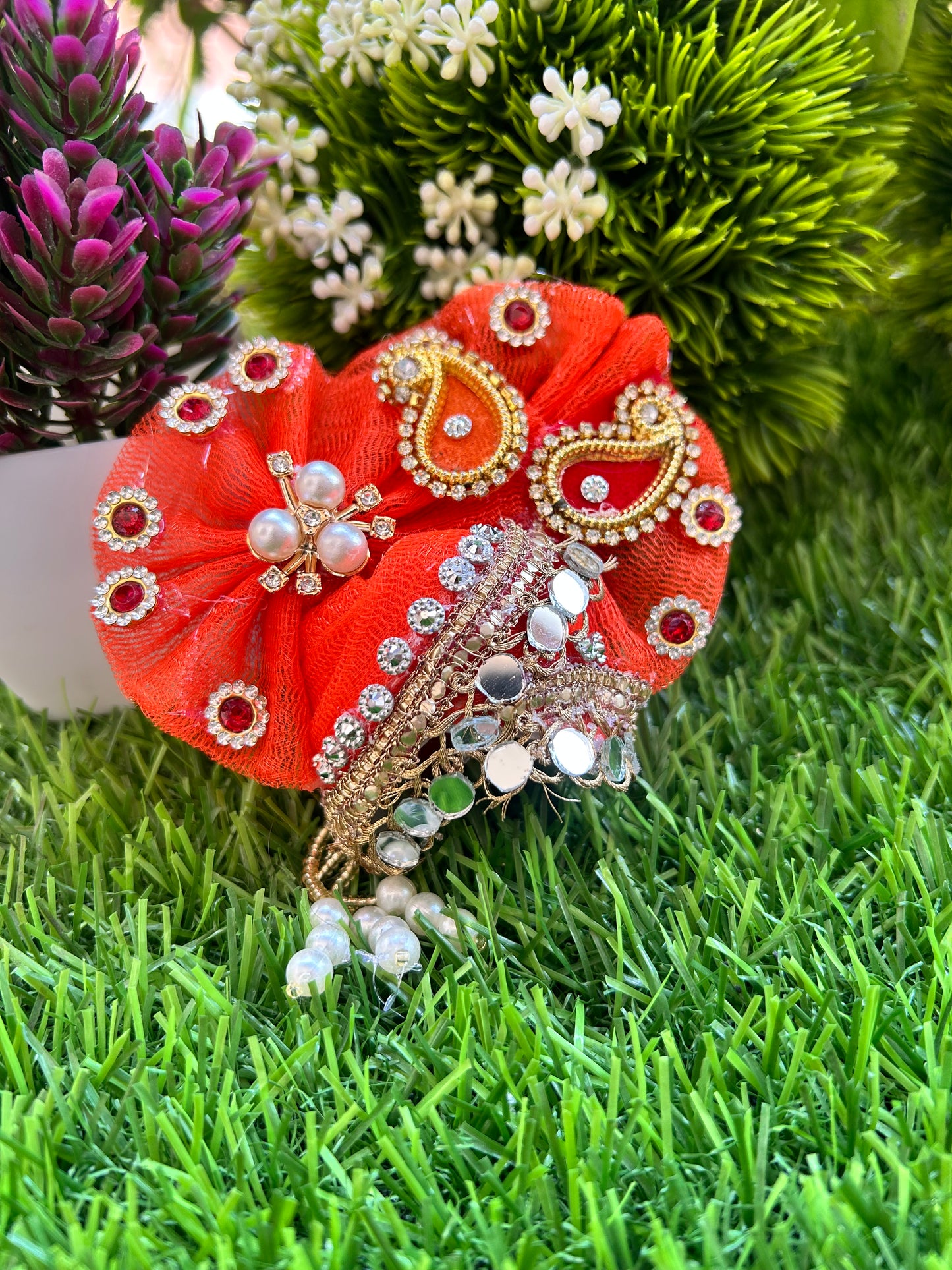 Kesari Utsav Divine Heavy Laddu Gopal Poshak Set