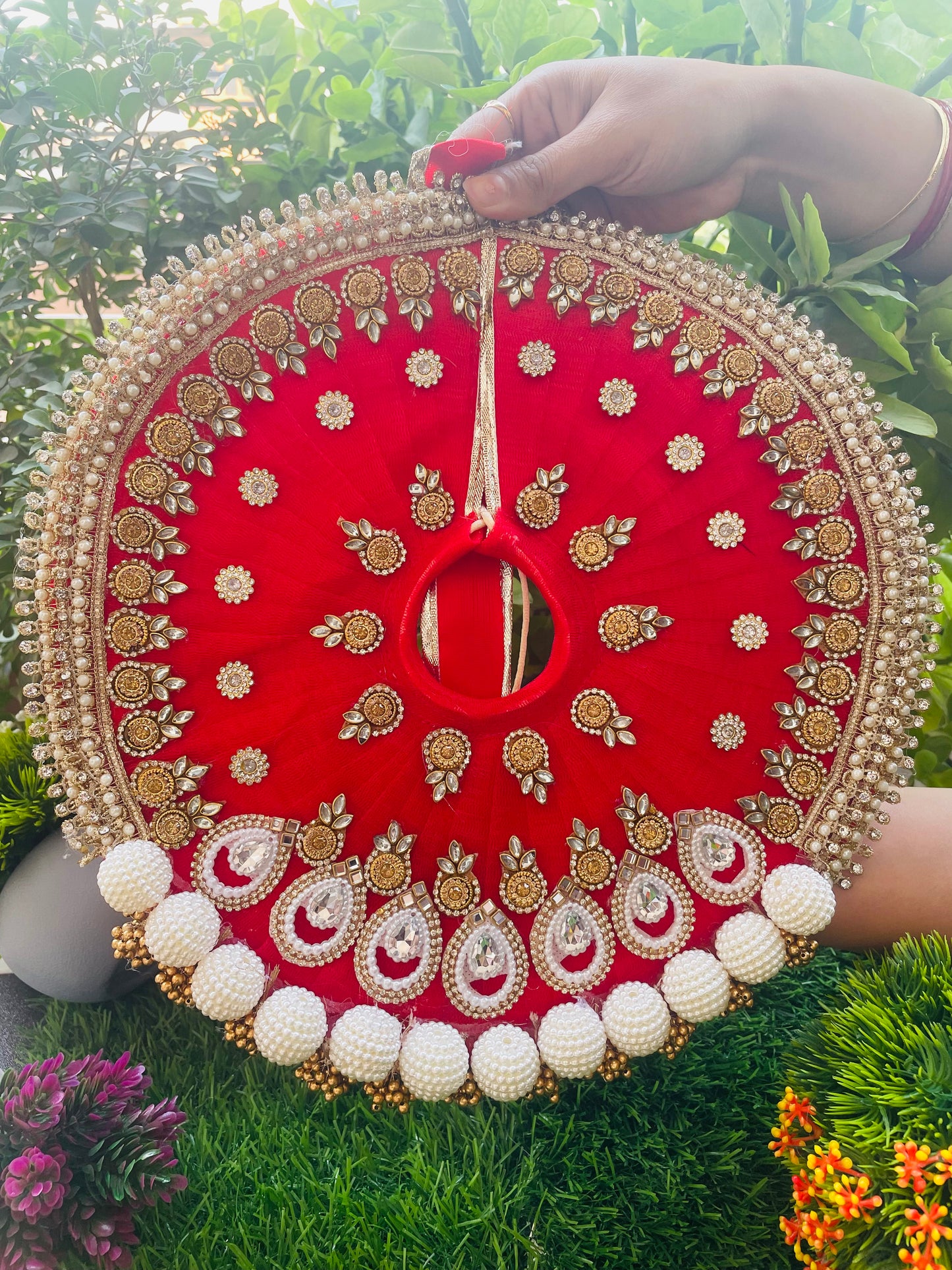 Shaadi Lehenga Shringar Laddu Gopal Poshak Set