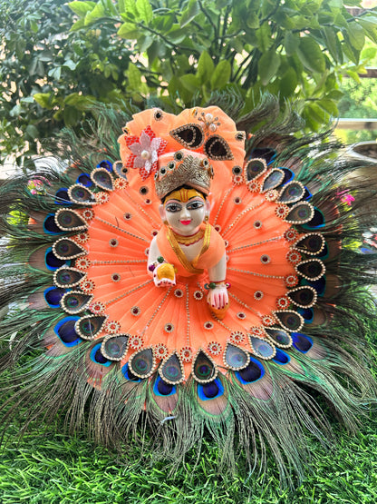 Morpankh Leela Laddu Gopal Poshak Set