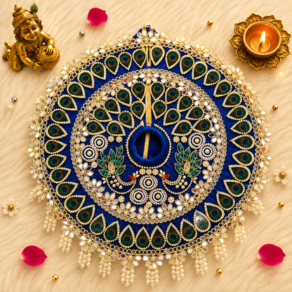 Mayur Nikunj Laddu Gopal Poshak