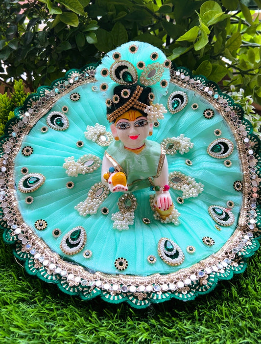 Jal Nidhi Designer Laddu Gopal Poshak Set