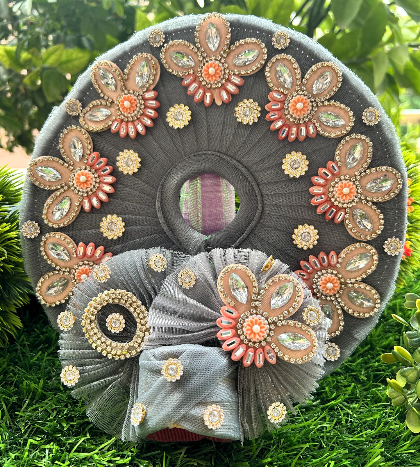 Grey Moonlight Laddu Gopal Poshak Set