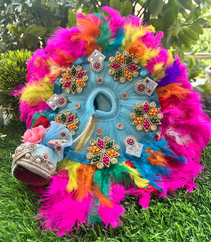 Gulabi Mor Leela Laddu Gopal Poshak Set