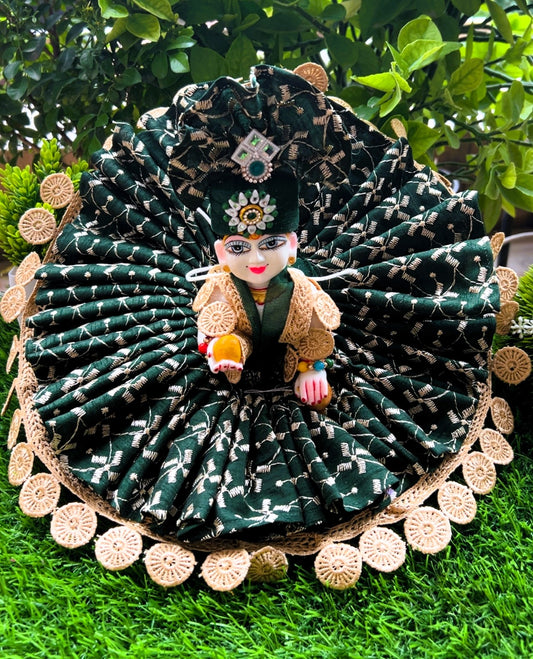 Hari Leher Laddu Gopal Poshak Set