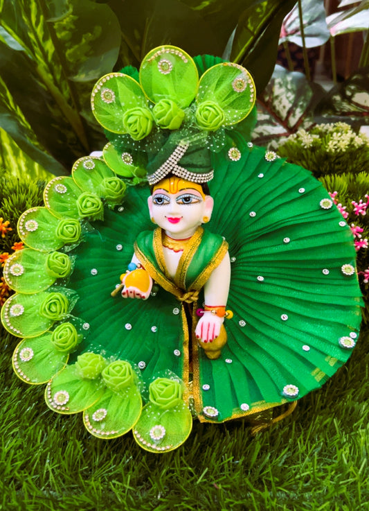 Pushp Vatika Laddu Gopal Poshak Set