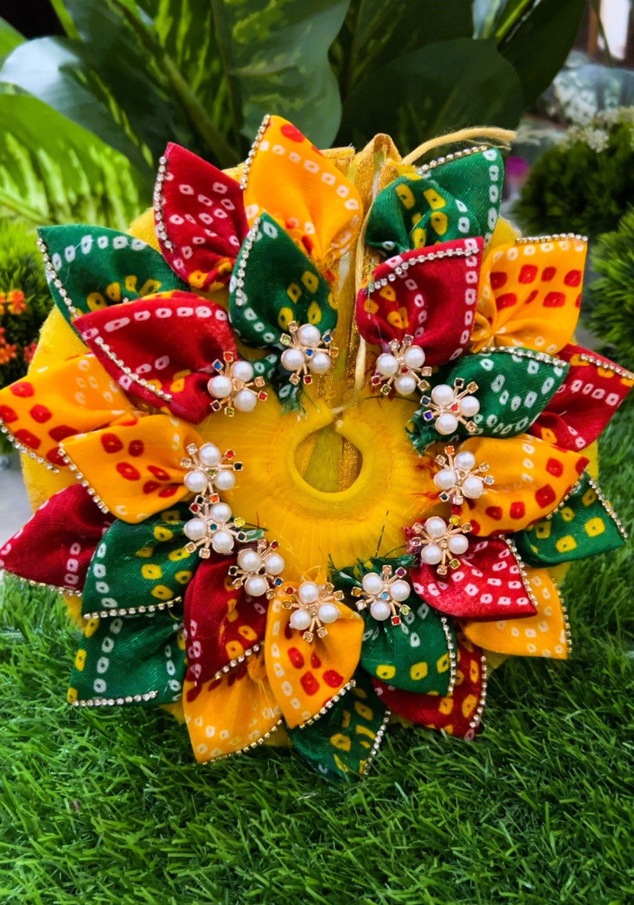Marwari Navrang Poshak Laddu Gopal Poshak Set