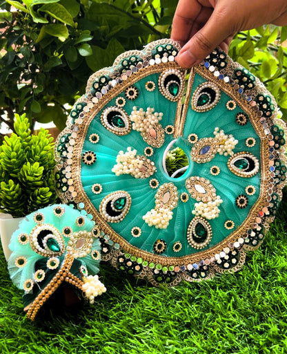 Jal Nidhi Designer Laddu Gopal Poshak Set
