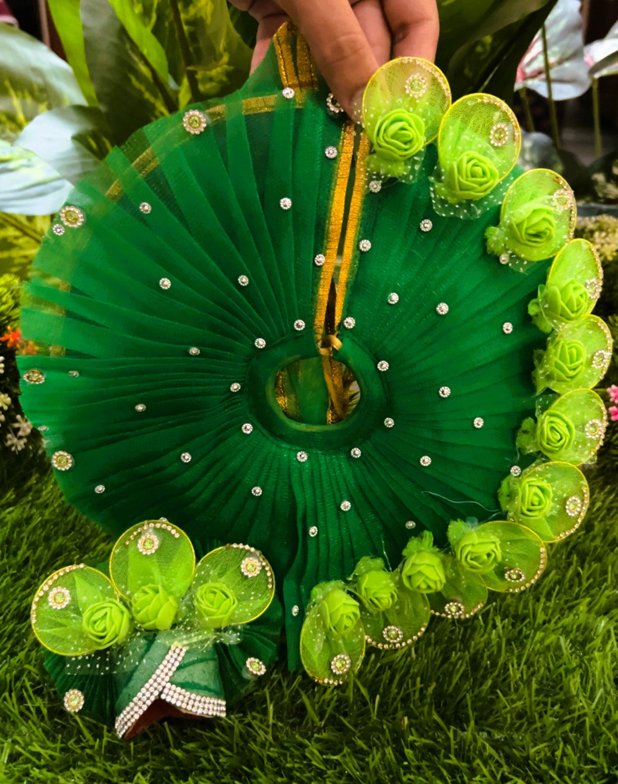 Pushp Vatika Laddu Gopal Poshak Set