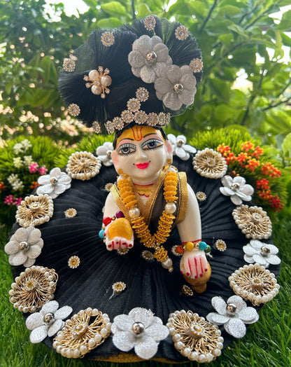 Shyam Phool Sringar Laddu Gopal Poshak Set