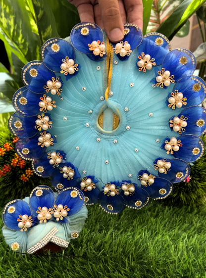 Neelkanth Poshak Laddu Gopal Poshak Set