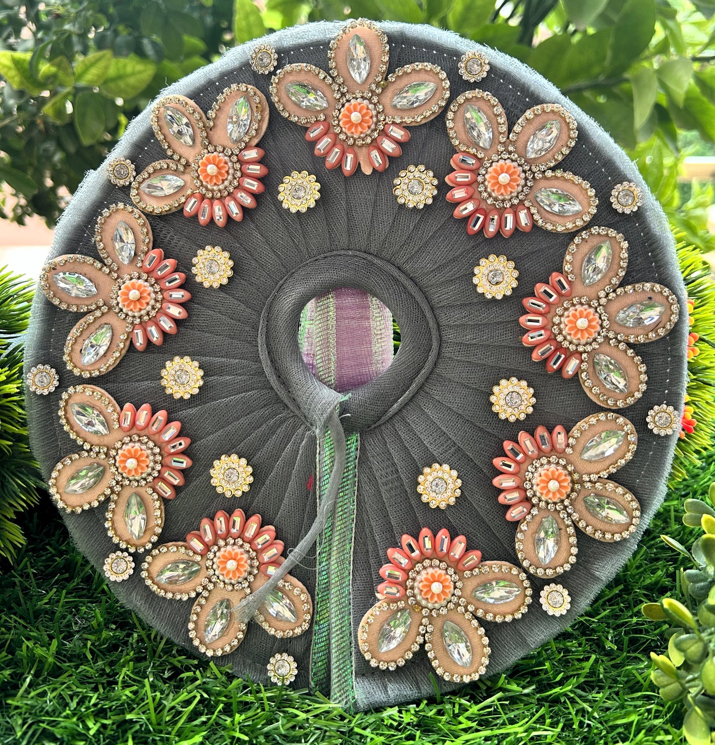 Grey Moonlight Laddu Gopal Poshak Set