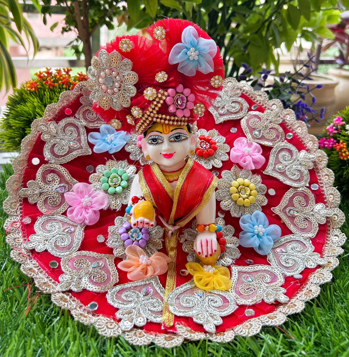 Rajshree Pushp Shringar Laddu Gopal Poshak Set