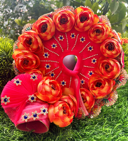 Gulaabi Phool Utsav Laddu Gopal Poshak Set