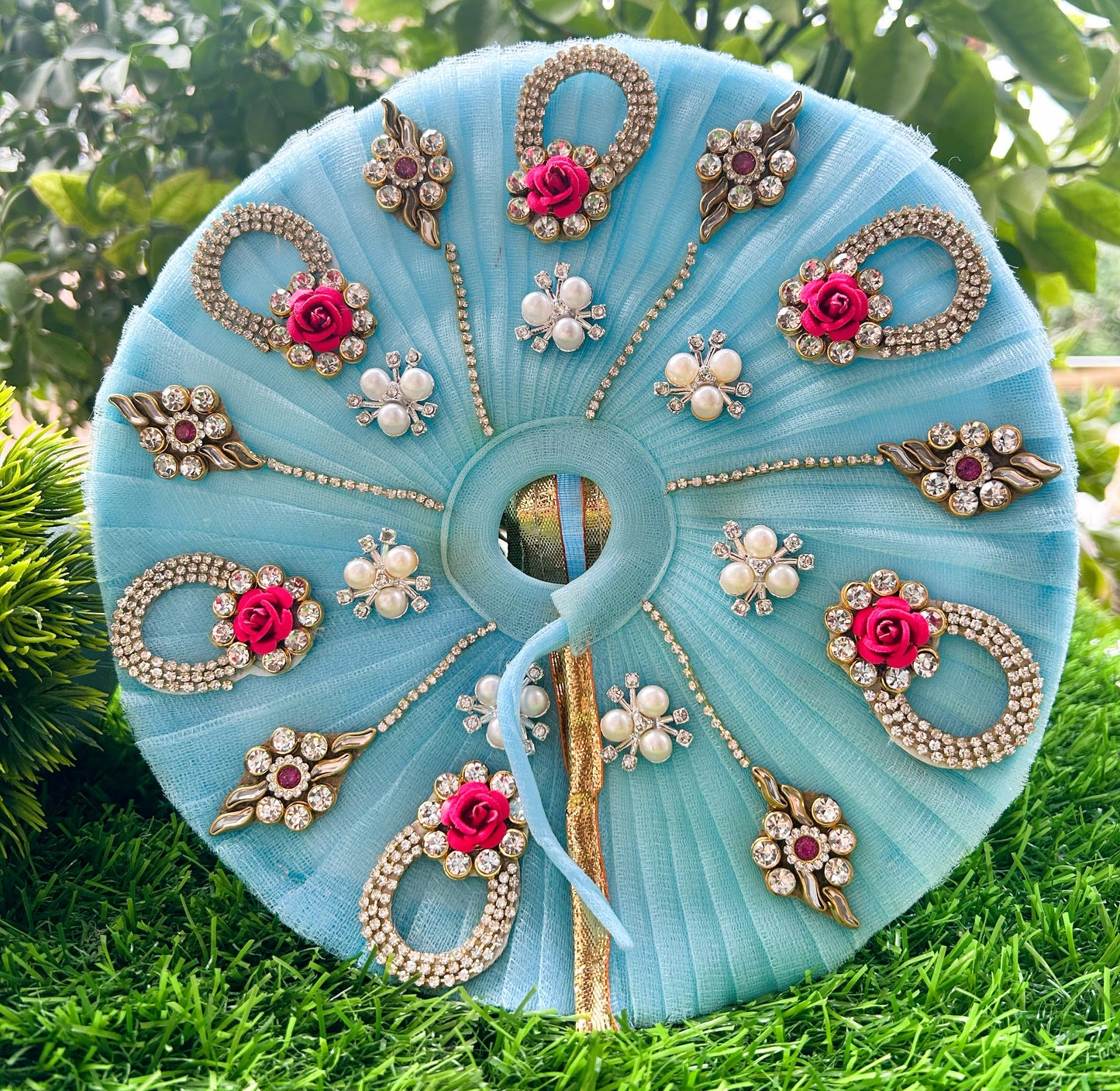 Neel Ratna Sapphire Laddu Gopal Poshak Set