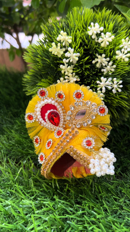 Kanha Kesariya Laddu Gopal Poshak Set