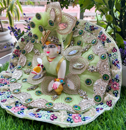 Mor Mohini Shringar Laddu Gopal Poshak Set