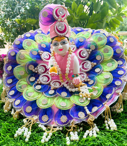 Royal Vrindavan Vastra Laddu Gopal Heavy Poshak Set