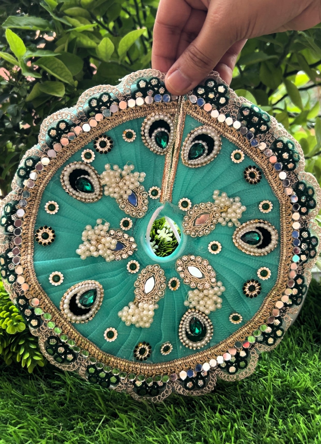 Jal Nidhi Designer Laddu Gopal Poshak Set
