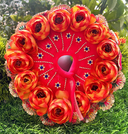 Gulaabi Phool Utsav Laddu Gopal Poshak Set