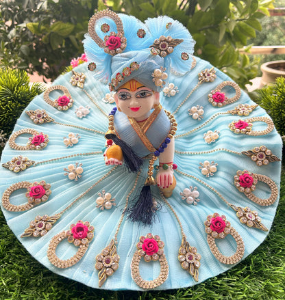 Neel Ratna Sapphire Laddu Gopal Poshak Set